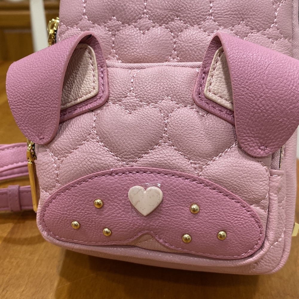NWT. Betsey Johnson, mini puppy backpack. - Picture 2 of 12